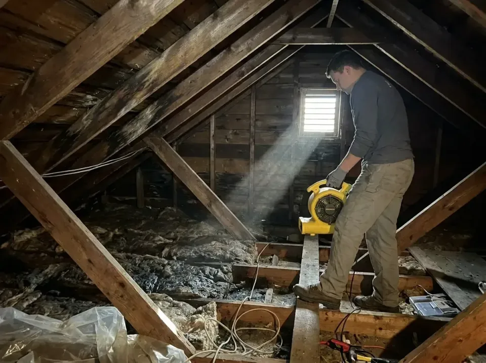attic-water-damage-drying-proc-007 — frequently asked questions, Emergency Water Extraction & 24/7 Flood Response in Sans So…